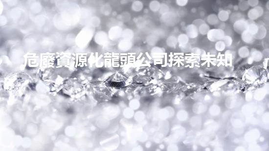 危廢資源化龍頭公司探索未知的廢棄物處理技術(shù)：未來(lái)環(huán)境的關(guān)鍵革新？